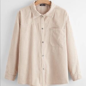 SHEIN Corduroy Jacket